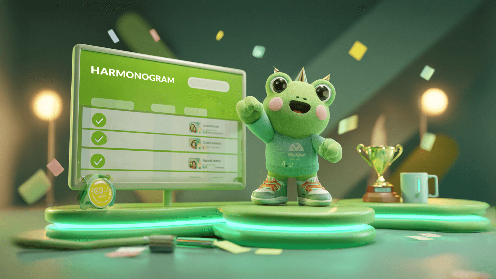 Pierwszy automatyczny harmonogram w AutoŻaba